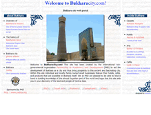 Tablet Screenshot of bukharacity.com